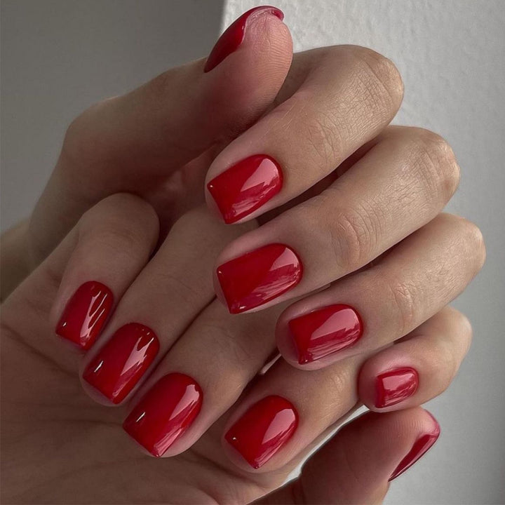Glossy Gel Nail Art Extensions Kalsten