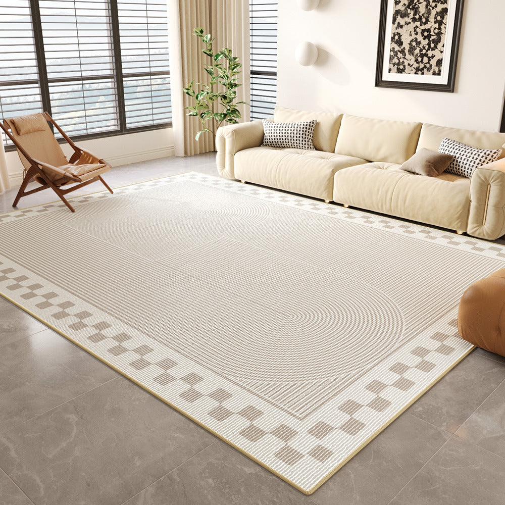 Contemporary Floral Design Area Rug