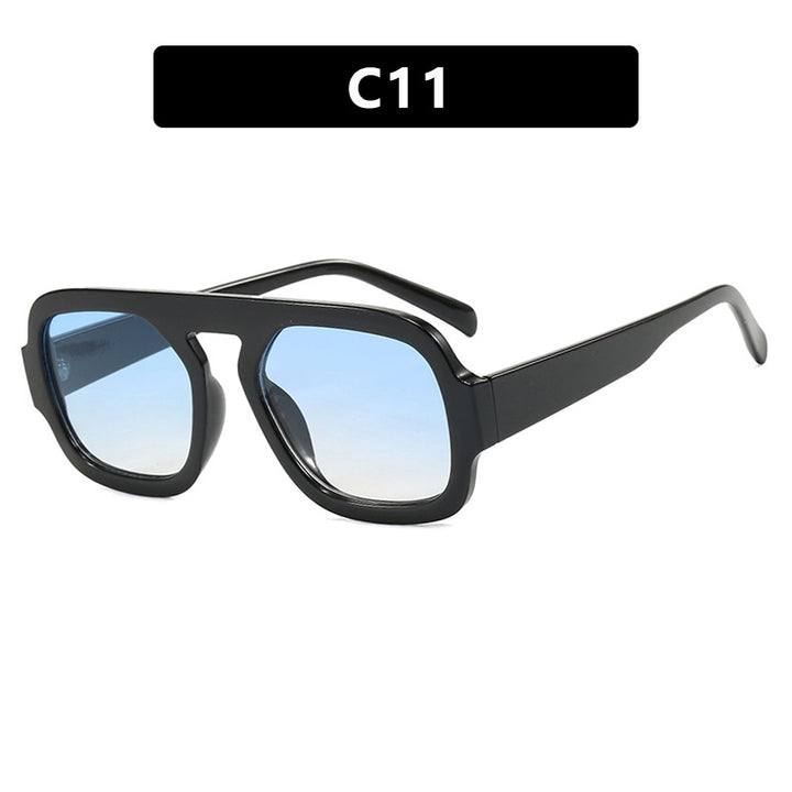 Women's trendy sunglasses with distinct angular design and UV protection Kalsten