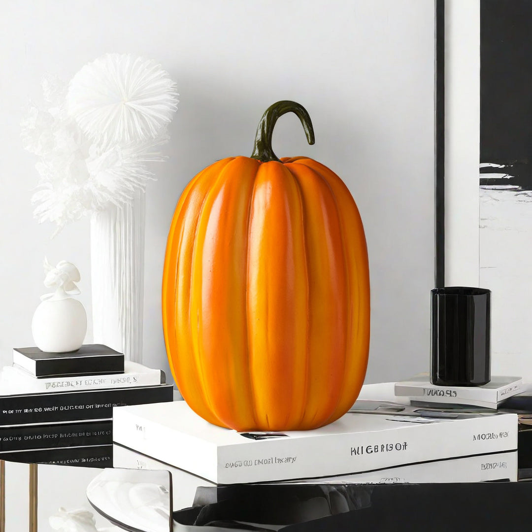 Decorative pumpkin figure as autumn probe Kalsten