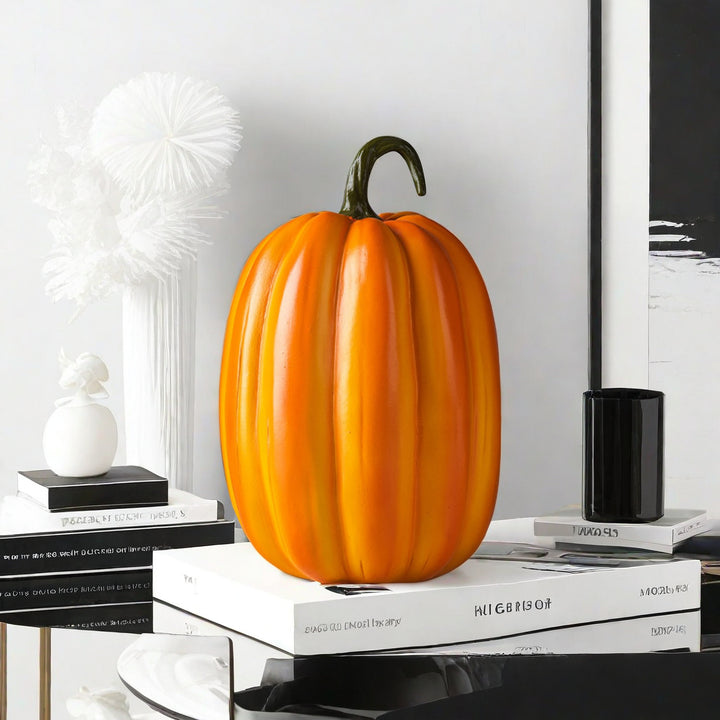 Decorative pumpkin figure as autumn probe Kalsten