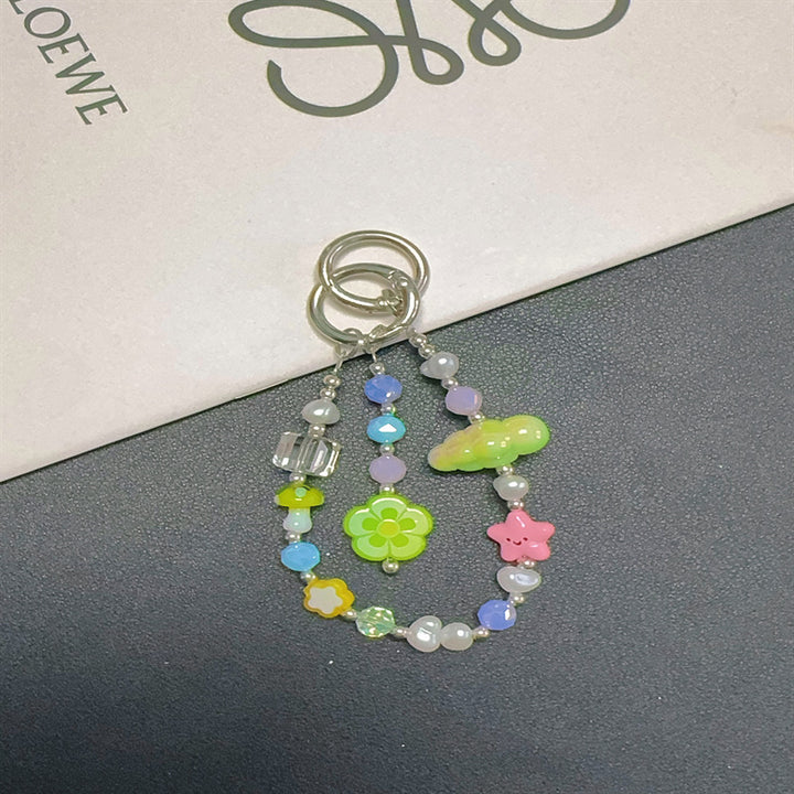 Decorative Beaded Charm Keychain Kalsten 1790135676