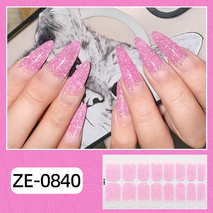 Glitter Ombre Nail Wraps