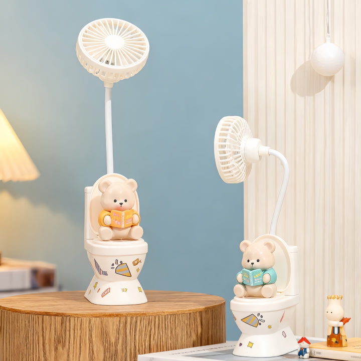 Creative Table Fan in Cute Bear Design Kalsten