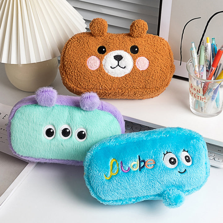 Plush Cartoon Pencil Case Kalsten