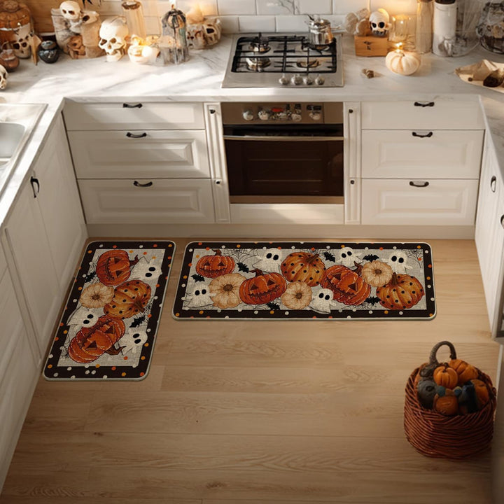 Halloween Themed Kitchen Mat for Home