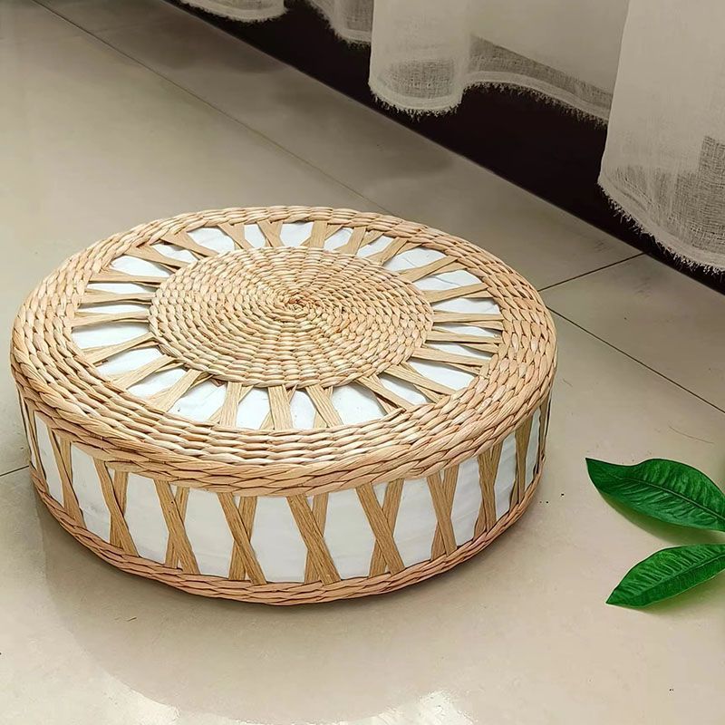 Handcrafted Pouf in Boho Style Kalsten