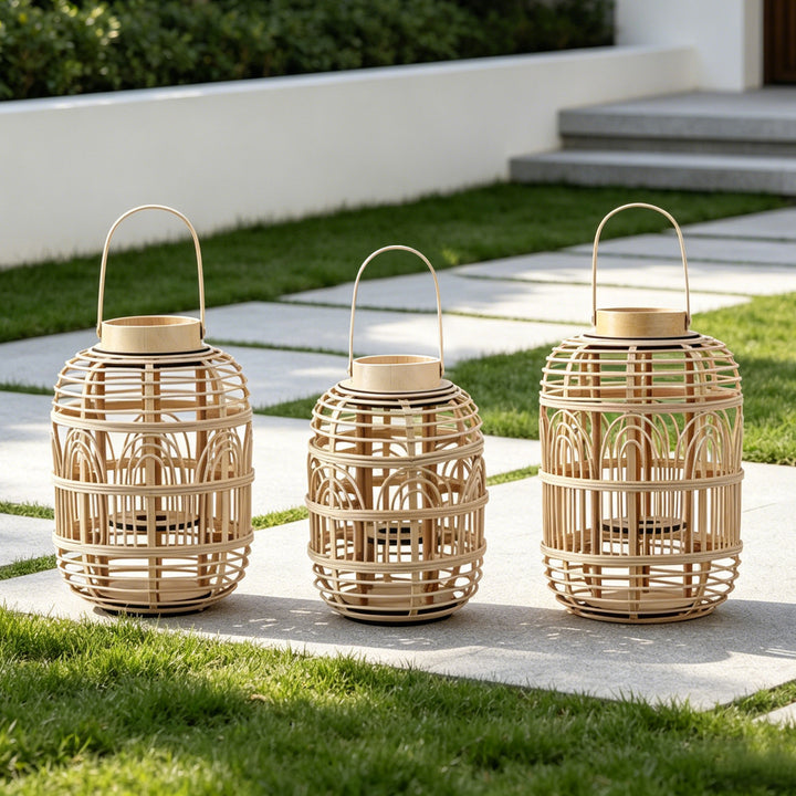 Decorative Rattan Lantern Kalsten