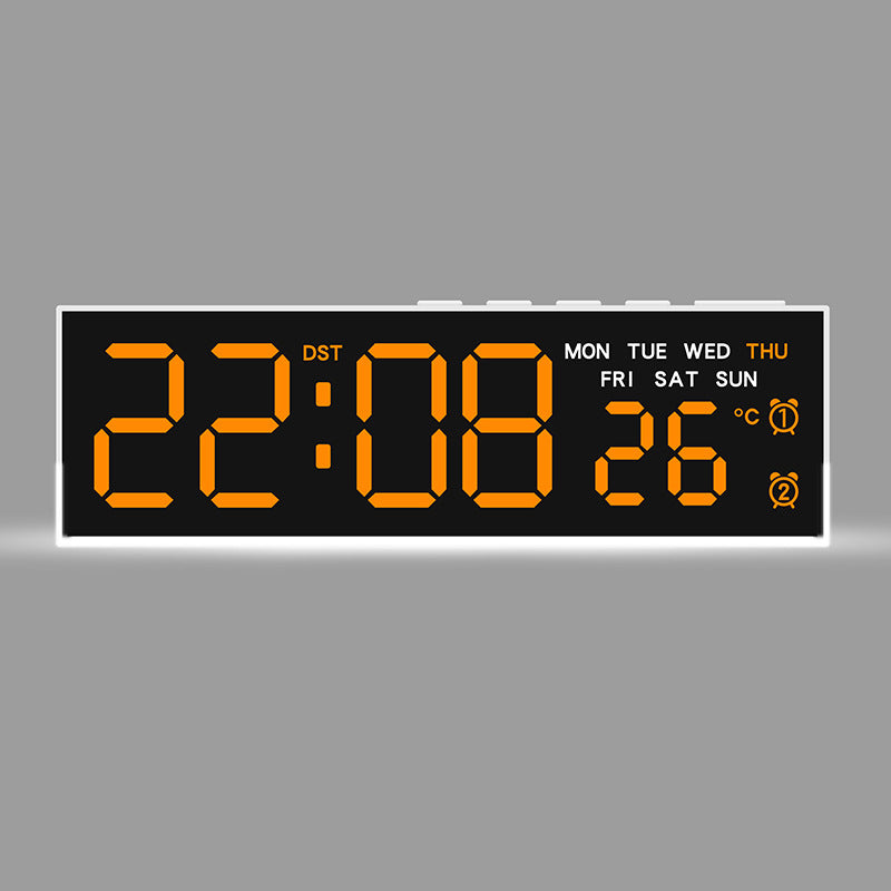 Digital watch with integrated thermometer and weekday display Kalsten
