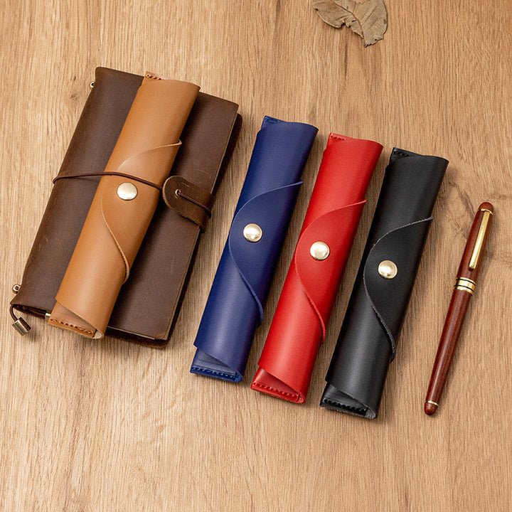 Leather Pencil Roll Case Kalsten