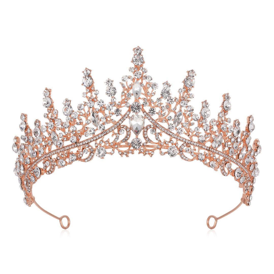 Ladies Rhinestone Tiara with Sparkling Gemstones Kalsten