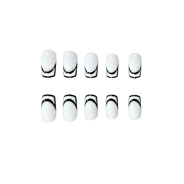 Elegant Geometric Nail Art Kalsten