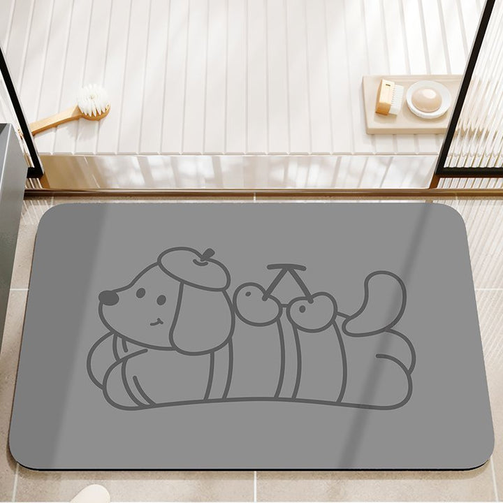 Cute Cartoon Animal Bath Mat Kalsten