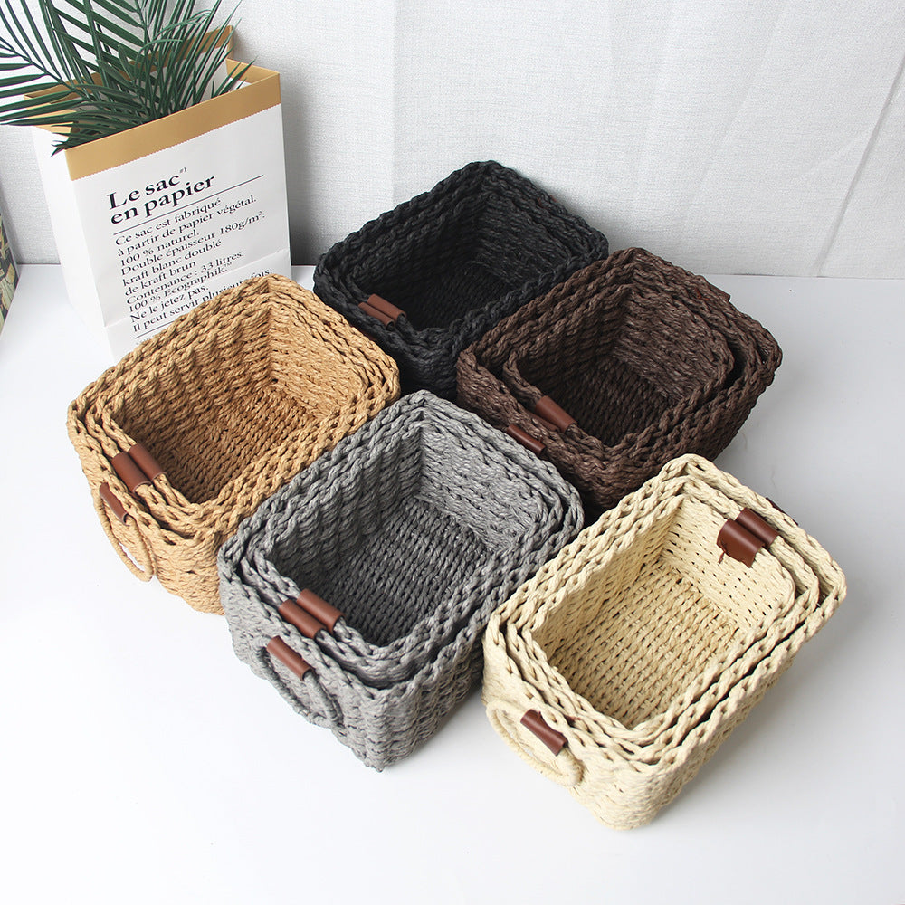 Handmade Storage Basket Set