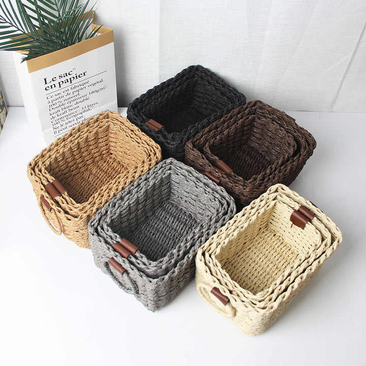 Handmade Storage Basket Set
