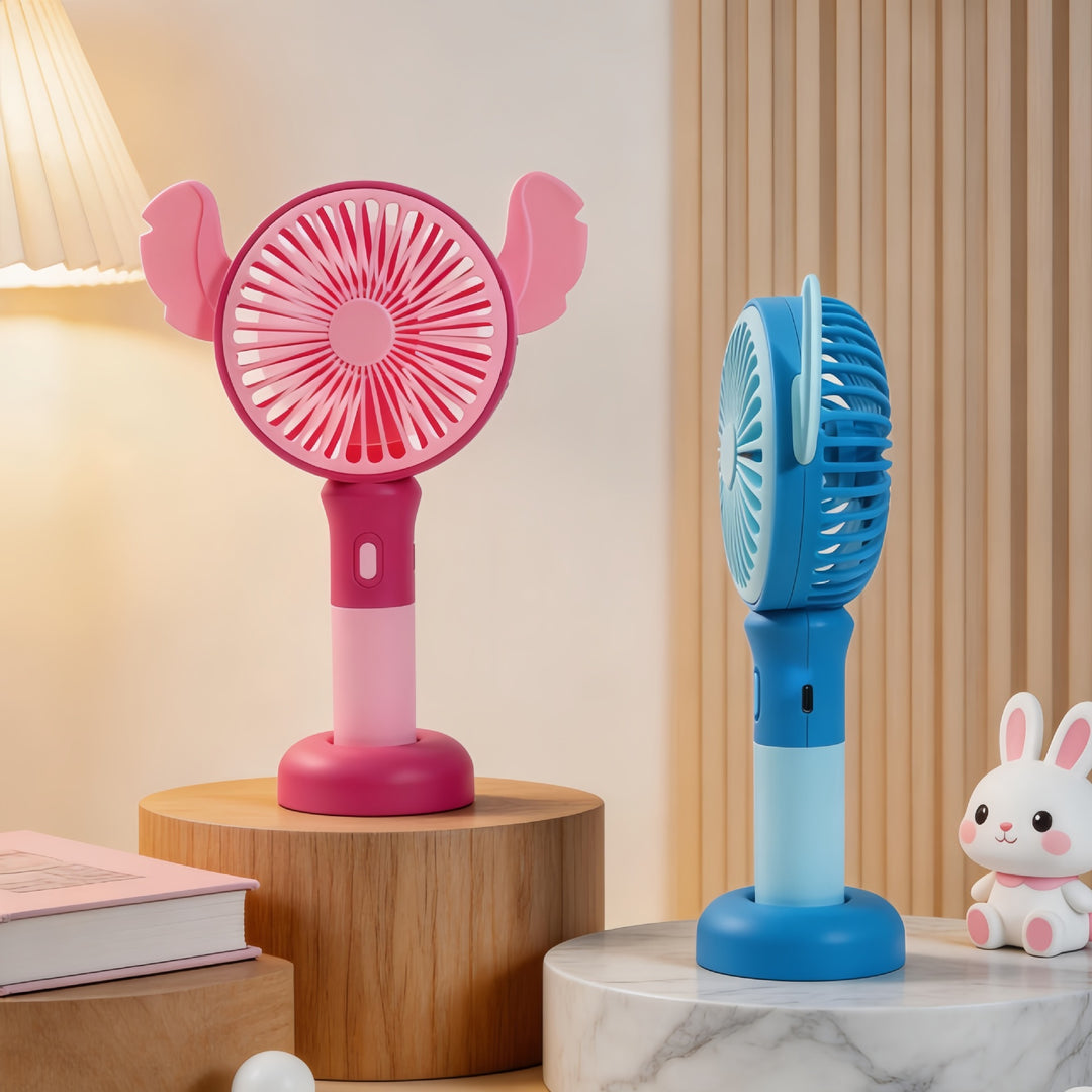 Ladies Hand Fan with Playful Design Kalsten