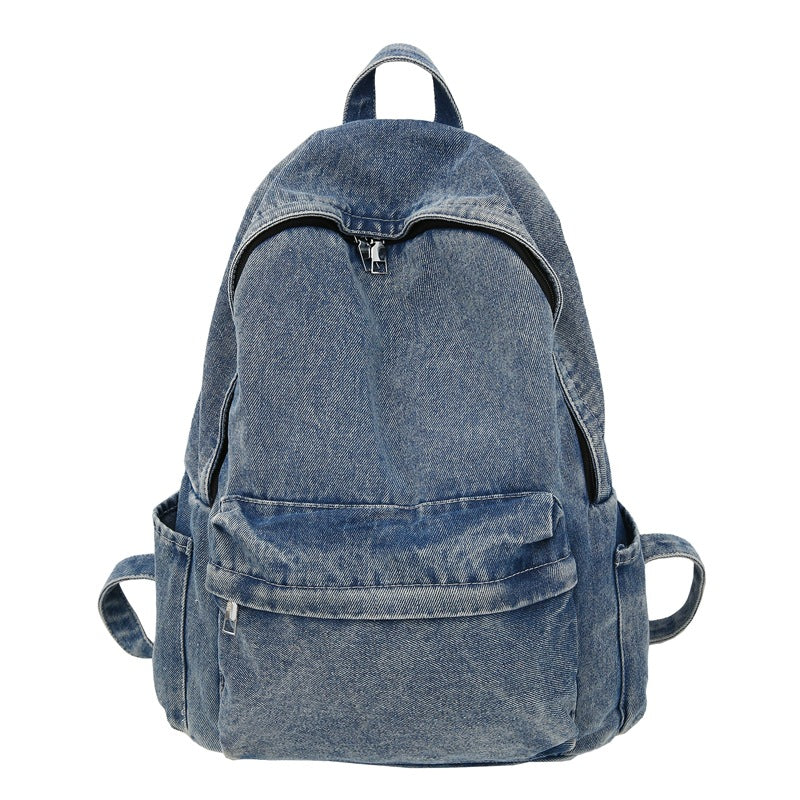 Stylish Casual Denim Backpack Kalsten
