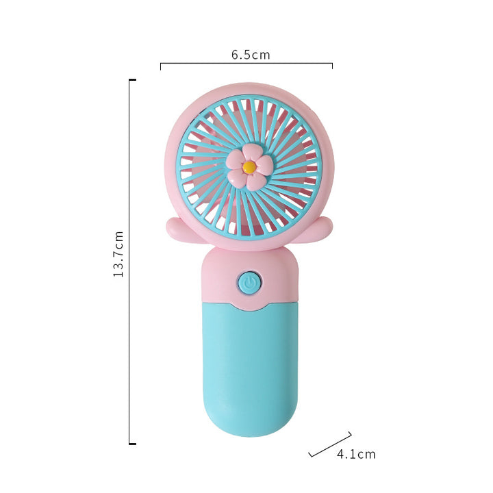 Ladies portable hand fan with creative flower design Kalsten