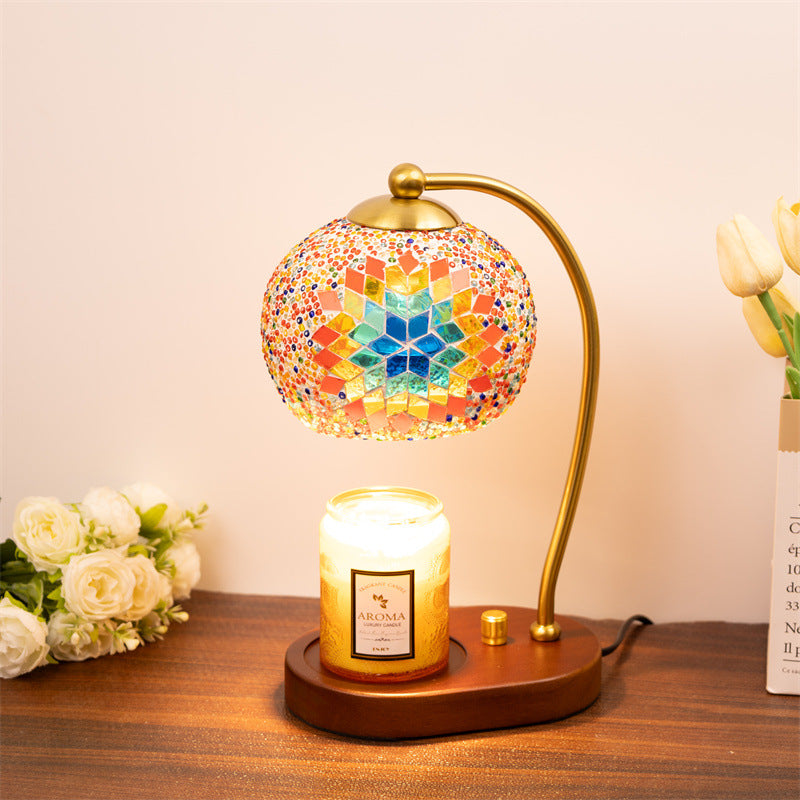 Mosaic Glass Table Lamp