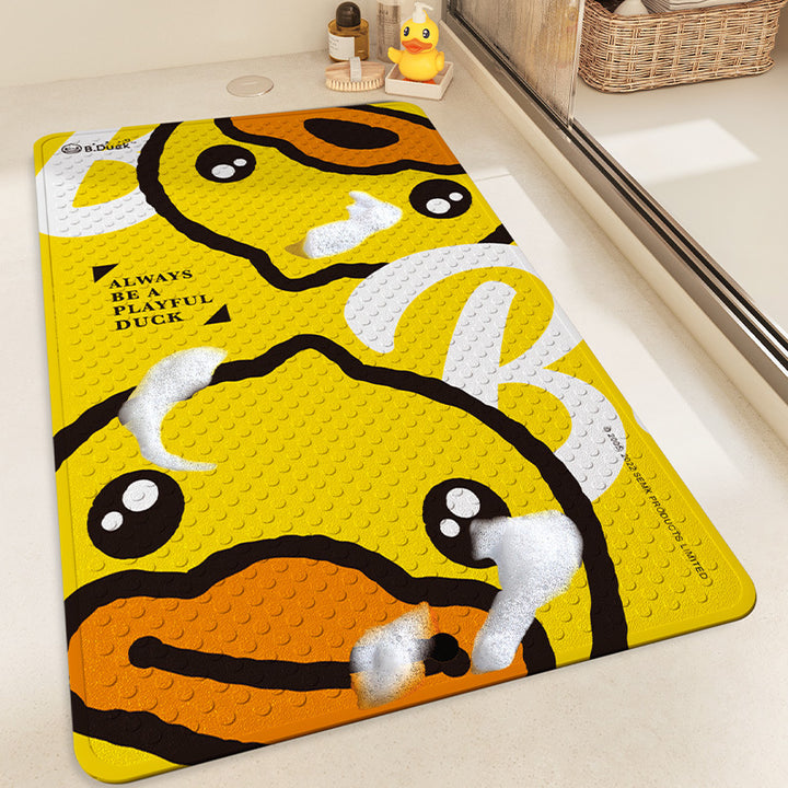Playful Cartoon Shower Mat Kalsten