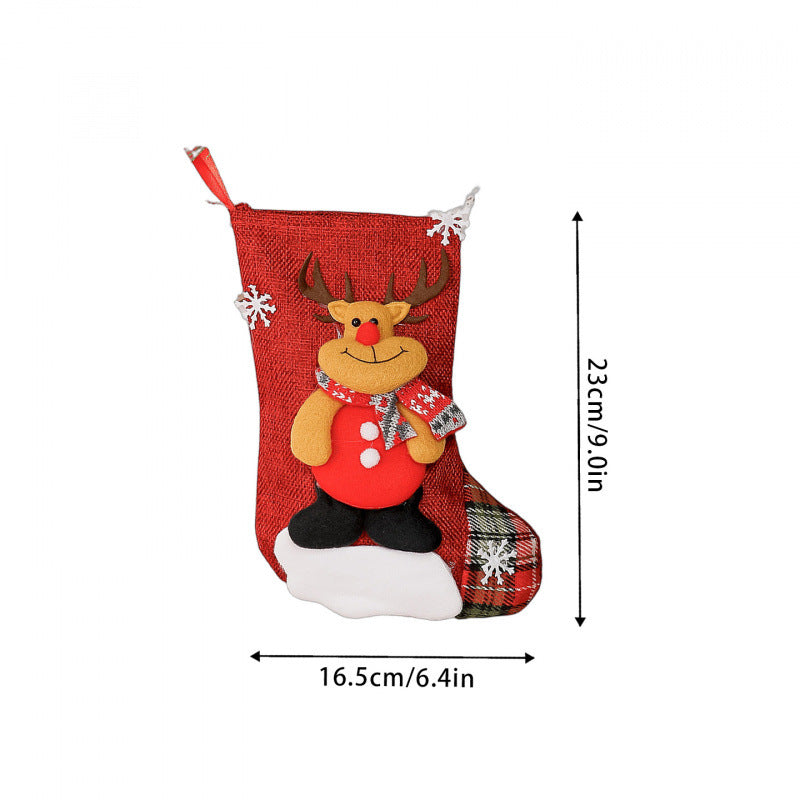 Christmas stocking with reindeer design Kalsten