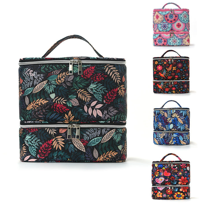 Cosmetic organizer with multiple compartments Kalsten