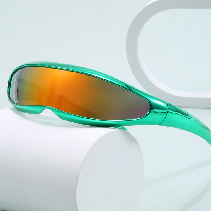 Women's sporty protective sunglasses with aerodynamic design Kalsten