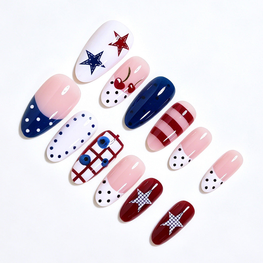 Themed Decorative Press-On Nail Set Kalsten