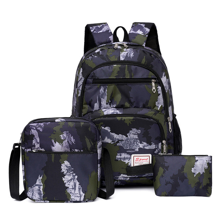 School backpack with multiple compartments and matching accessories Kalsten