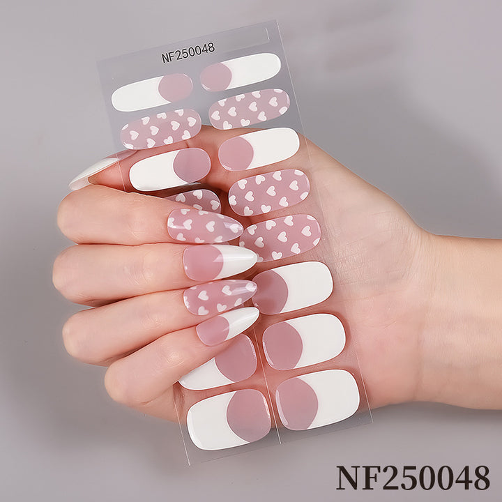 Floral Design Nail Wraps