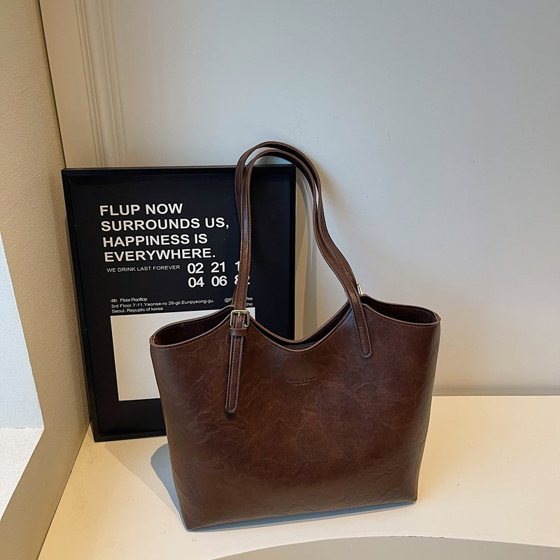 Premium Faux Leather Tote Bag Kalsten