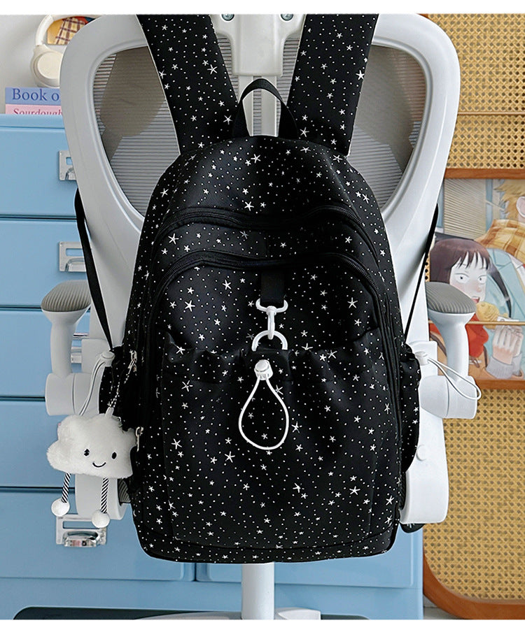 Charming Star Print Backpack Kalsten