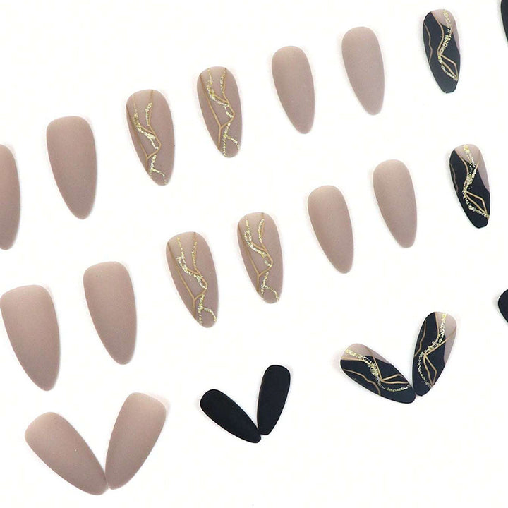 Luxury Abstract Art Press-On Nail Set Kalsten
