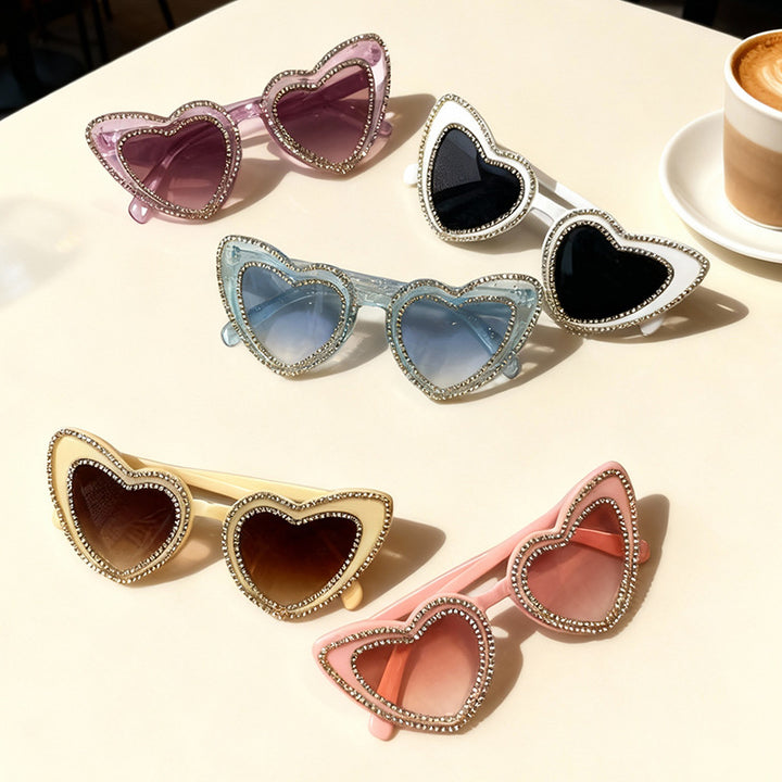 Glamorous Heart-Frame Sunglasses Kalsten
