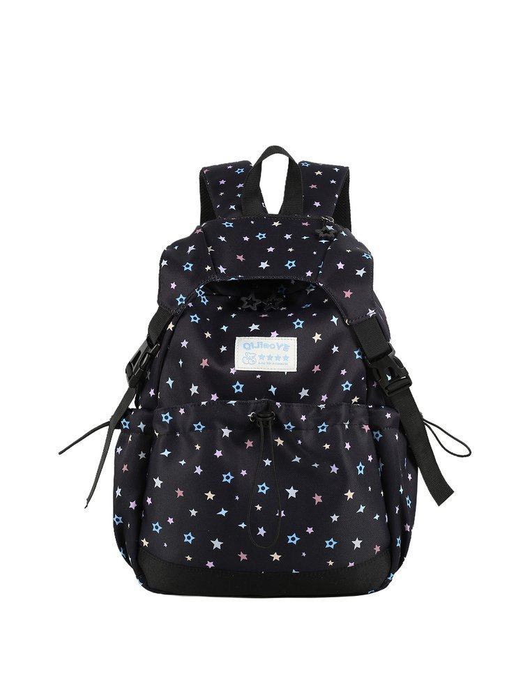 Star Print Hiking Backpack