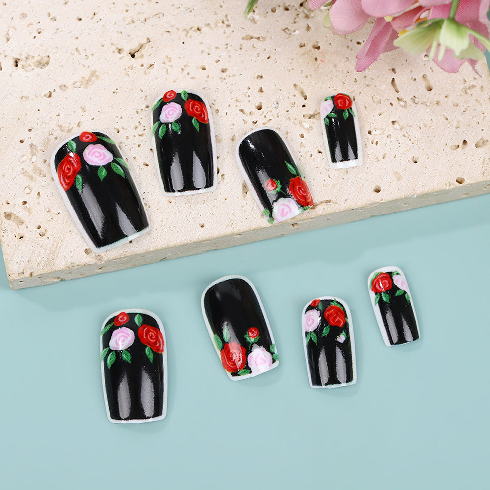 Artificial nails in floral vintage design Kalsten