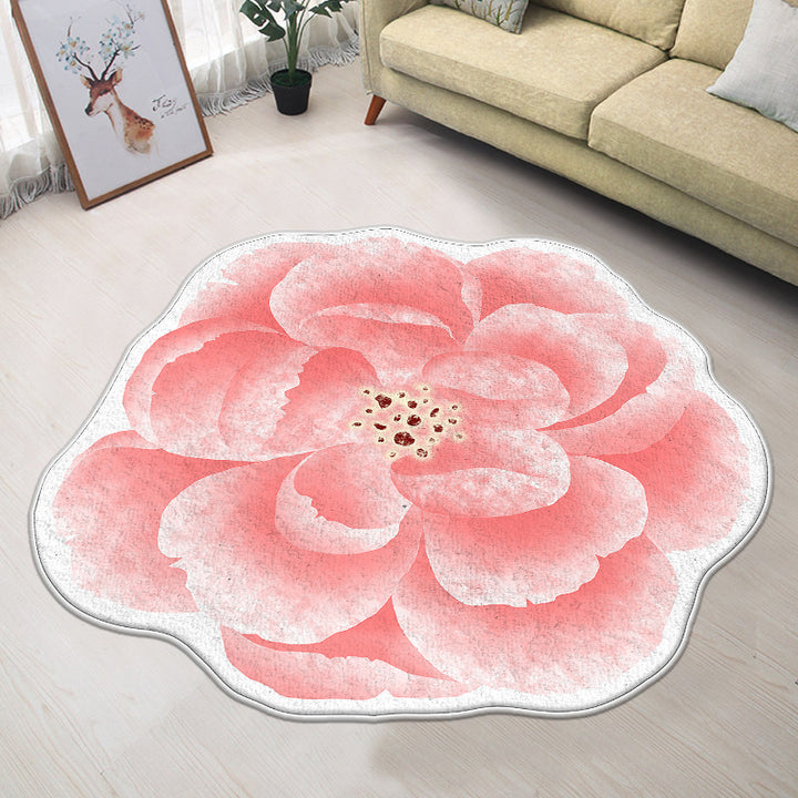 Floral-Inspired Decorative Mat