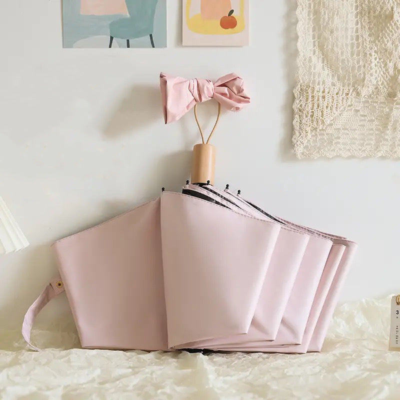 Women's stylish folding umbrella with practical shock protection mechanism Kalsten