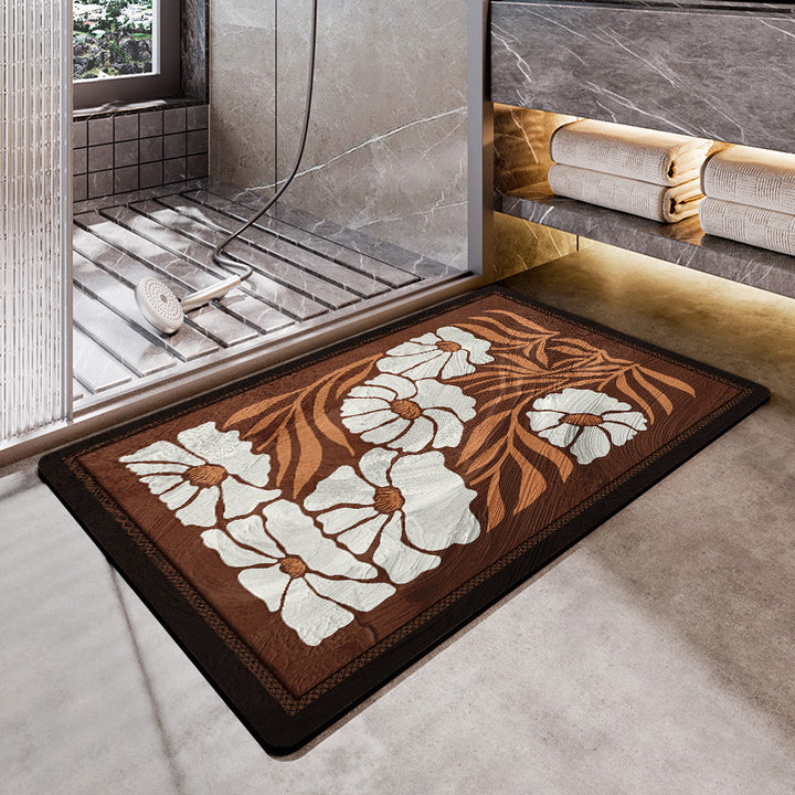 Floral Print Area Rug Kalsten