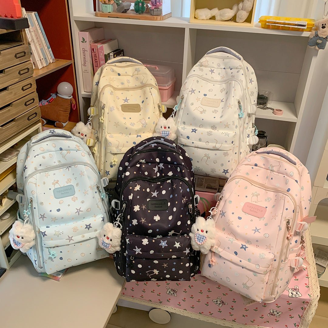 Playful Nautical-Themed Backpack Kalsten