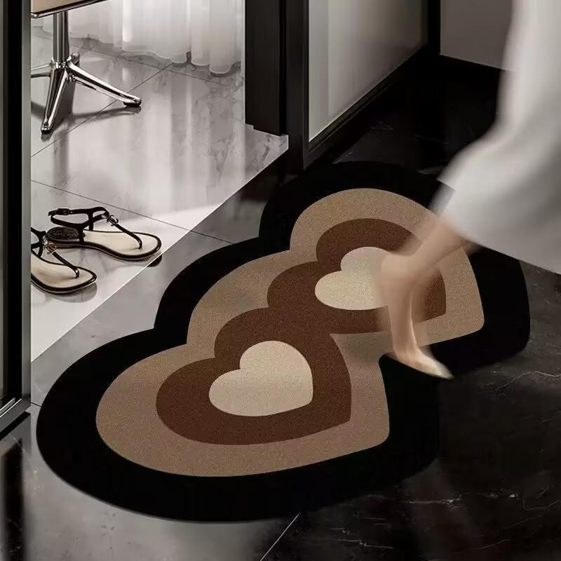 Floral Shaped Area Rug