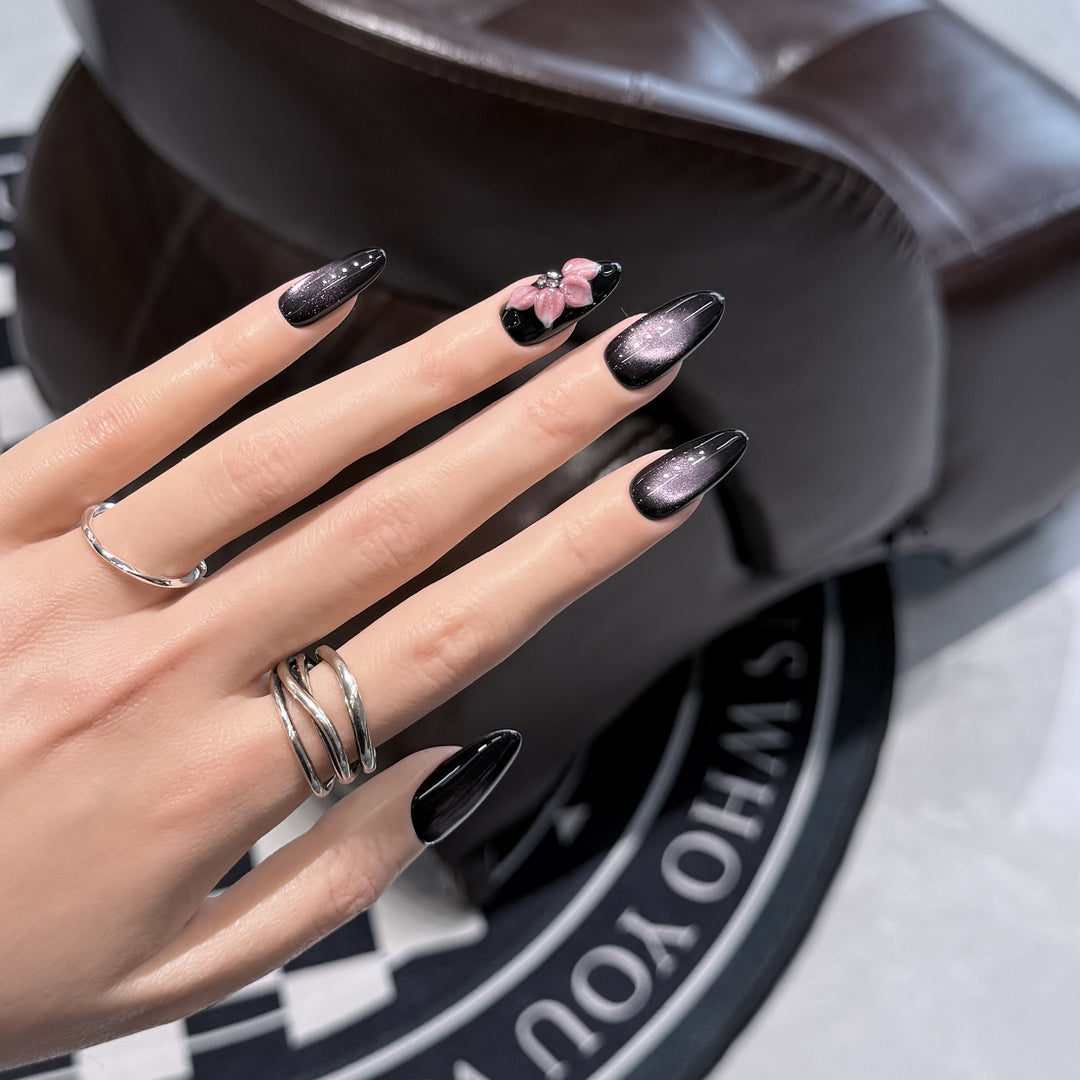 Elegant Ombre Stiletto Press-On Nail Design Kalsten