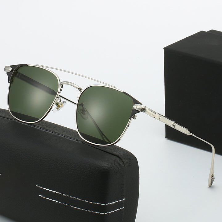 Women's fashion half-frame glasses Kalsten