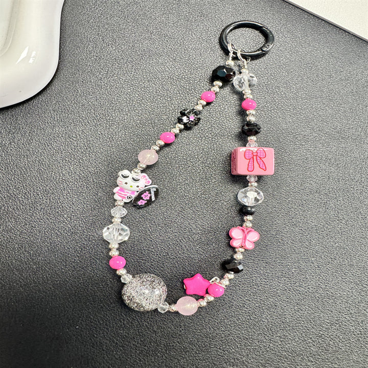 Decorative Charm Beaded Phone Chain Kalsten
