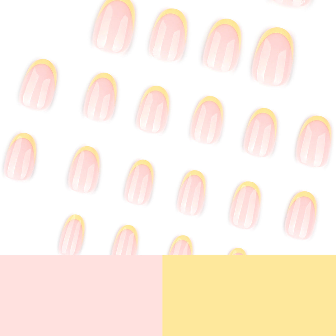 Elegant Nail Art in Modern French Tip Design Kalsten