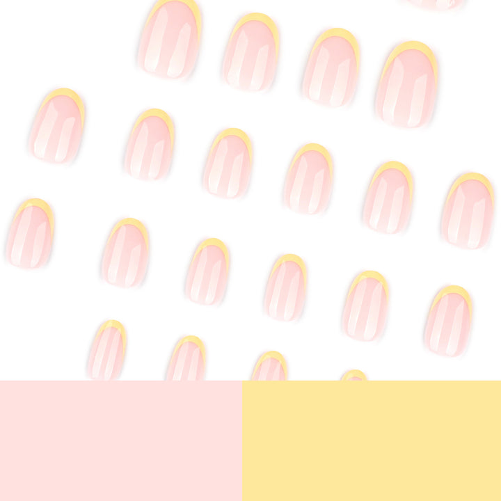 Elegant Nail Art in Modern French Tip Design Kalsten