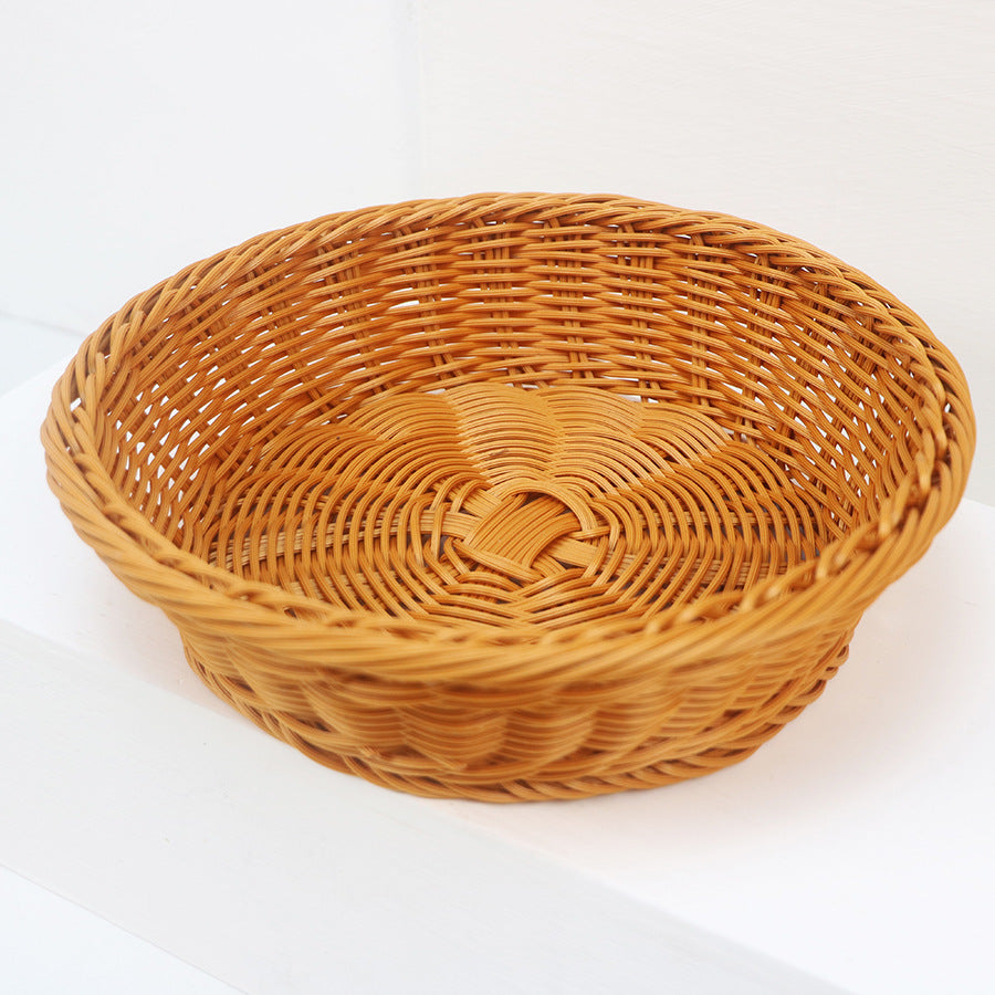 Decorative fruit basket made of handcrafted material Kalsten