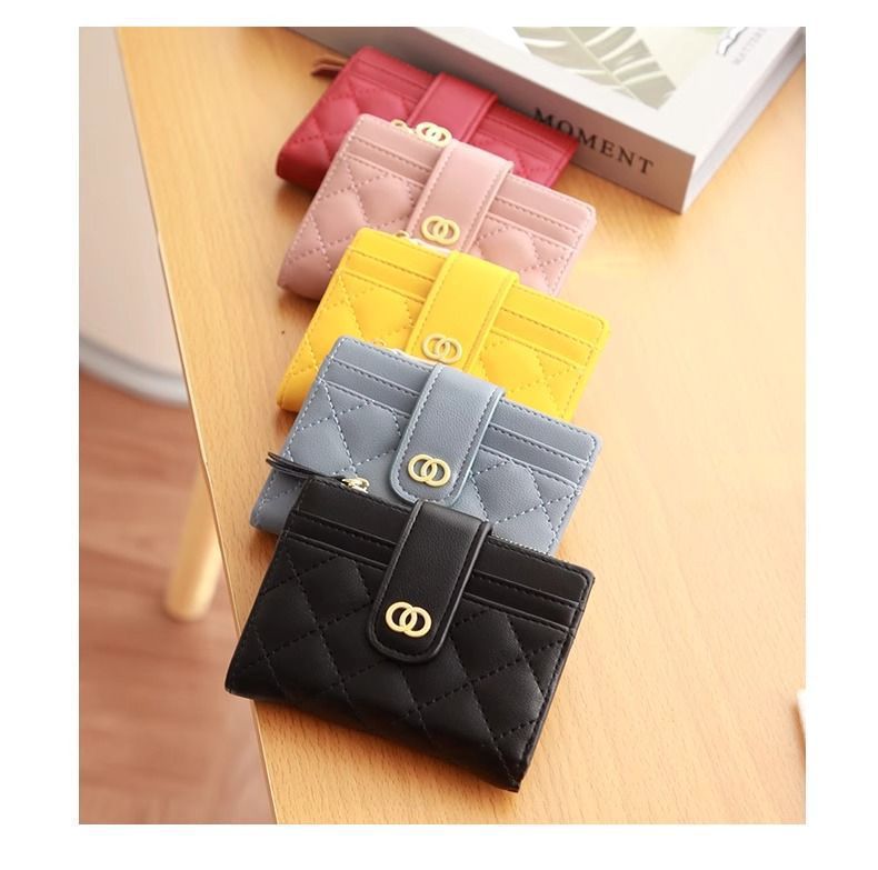 Quilted Mini Cardholder Wallet