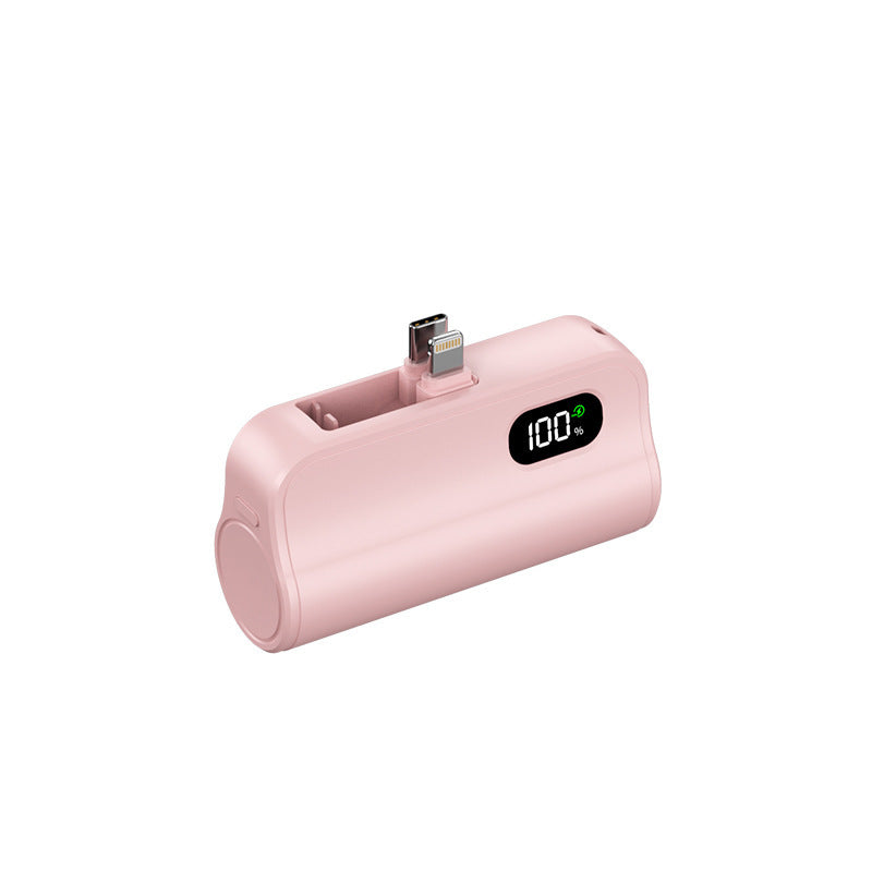 Compact power bank with integrated charging function and LED status display Kalsten