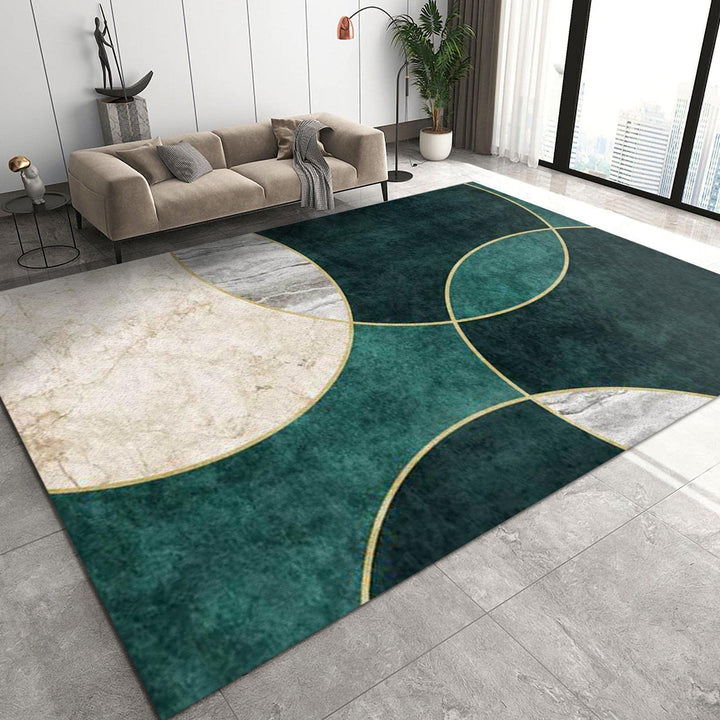 Textured Abstract Area Rug